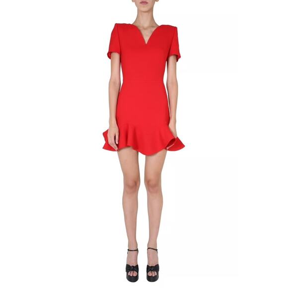 ❤️Alexander McQueen V-Neck Mini Dress❤️ - Picture 1 of 3